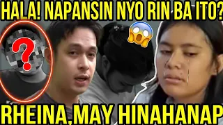 🔴HALA! NAPANSIN NIYO RIN BA ITO? RHEINA,MAY HINAHANAP?! 😱🥹