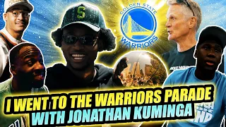 I Went To The Warriors Parade Ft-Jonathan Kuminga