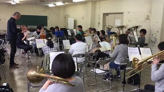 大阪で活動中のブラスバンドが演奏するSalvation Army Tune Book ＃848 Sweet Spirit Of Christ