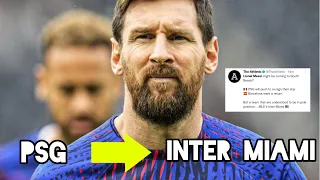 Messi going to Inter Miami next season | PSG & Barcelona in race for Messi