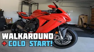 2022 MV AGUSTA F3 ROSSO - WALKAROUND & COLD START