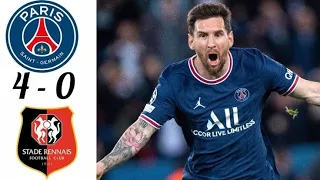 PSG vs Rennes 4−0 - Extеndеd Hіghlіghts & All Gоals 2022 HD