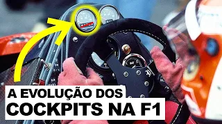 A  evolução secreta dos cockpits na Fórmula 1