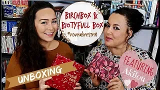 [Unboxing] Les Birchbox & Biotyfull Box du mois de novembre 2018 feat. Akila