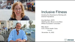 Webinar | Inclusive Fitness: Growing Your Business By Working With Diverse Populations