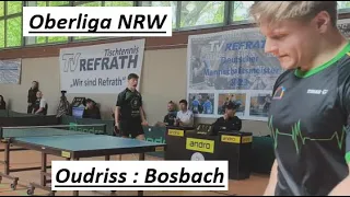 UNGESCHLAGEN seit 3 Monaten !🔥 Oberliga NRW | L.Bosbach(2256TTR) : J.Oudriss(2152TTR)