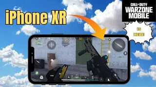 Rebirth Island iPhone XR Gameplay | Warzone Mobile |60 fos