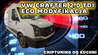 VW Crafter 2.0TDI czyli ECO modyfikacja pod ekonomie | #chiptuning od kuchni