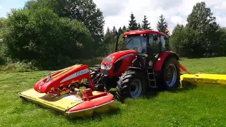 Druhé kosbi Zetor forterra 140 hsx + novacat alpha motion + novadisc 730