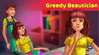 Greedy Beautician - Learn English | English Moral & Fairytale Stories @Animated_Stories