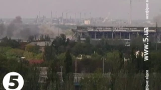 Терористи обстріляли новий термінал Донецького аеропорту