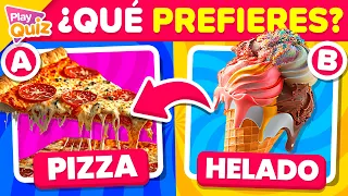 ¿Qué Comida Prefieres? 🍕👀🍔 Play Quiz de Qué prefieres