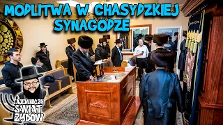 Żydowska modlitwa w chasydzkiej synagodze | Tajemniczy  Świat Żydów
