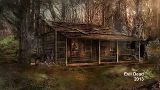 The Evil Dead (1981) Ending Scene + Evil Dead (2013) Cabin Rebuild