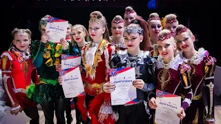 Кубок России 2023, г. Москва, финал формейшн «Девушки» 3 заход, Little Stars, СК «Феникс» 4 место