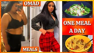 ONE MEAL A DAY (OMAD) INTERMITTENT FASTING | What I Eat In A Day For Weight Loss | Rosa Charice