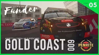 Onboard David Reynold's V8 Supercar, Gold Coast