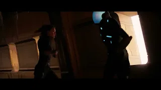 Ant-man Giantess Cassie kick