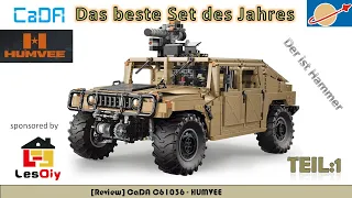 CaDA®  "treibt es ganz schön bunt" mit dem C61036W Humvee | Teil 1
