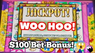 WOOHOO!  $100 Bet Bonus on Stinkin' Rich + More Winning on CLASSIC High Limit Slots!