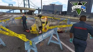 GTA 5 LSPDFR - US Route 68 Fatality in Blaine County - Police Shooting