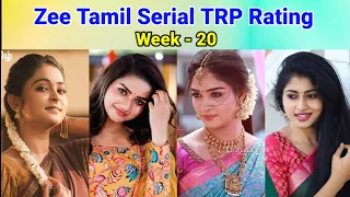 Zee Tamil Serial TRP Rating 🤞 | This Week - 19 in Zee Tamil Serial TRP Rating | All Serial Update