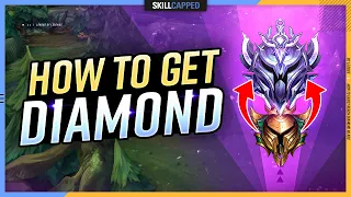 How to EASILY Reach DIAMOND as ADC - League of Legends