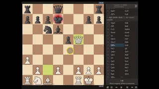 White wins-chess game