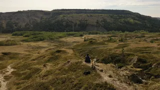 Labor day Sunday in the Alberta Badlands #Badlands, #exploreab, #hiking, #mavicpro