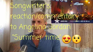 Songwriter's reaction/Commentary to Angelina Jordan "SUMMER TIME"