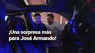 ¡Otro día inolvidable! | Le llevan más de 100 autos deportivos a José Armando