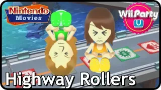 The longest Highway Rollers we ever played on Wii Party U! (4 Players)