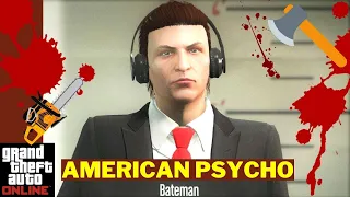 How to make American Psycho Patrick Bateman, Christian Bale Type character creation, GTA Online