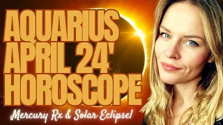 April 2024 Horoscope For Aquarius: Aries Eclipse Ahead! 🌟