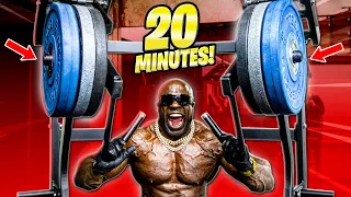 BEST CHEST WORKOUT - 20 MINUTE ROUTINE - HOW TO GET A BIG CHEST