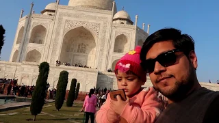 Taj Mahal Agra India Full Tour in 4K Ultra HD - Vlog - Hindi