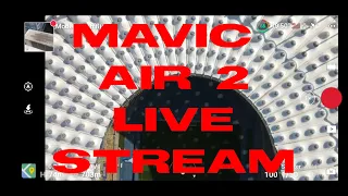 Mavic Air 2 Live Stream Test - Through Ukraine's Largest City, Kyiv