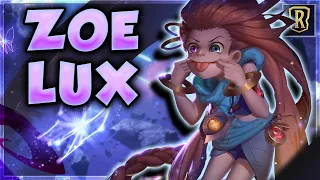 This ZOE LUX Deck Generates INFINITE VALUE! | Masters Gameplay + Guide | Legends of Runeterra | Dyce