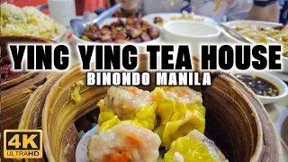 [4K] Exploring Authentic Cantonese Flavors at YING YING TEA HOUSE in BINONDO, Manila!