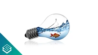 GIMP for Beginners: Light Bulb Fish Bowl Tutorial