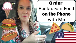 Order Pizza from an American Restaurant