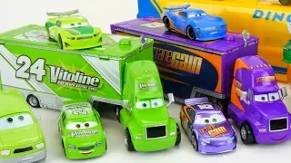 New Disney Cars 3 Hauler Thunder Hollow and Piston Cup Racers!