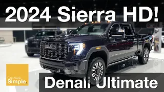 2024 GMC Sierra 2500HD Denali Ultimate | New Interior, Refreshed Exterior!