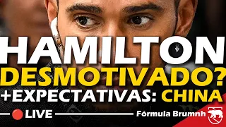 🔴LIVE - LEWIS HAMILTON: Motivado ou Aposentado? - #f1 #formula1 #formulabrumnh #lewishamilton