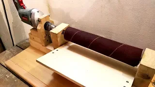 3 in 1: Drill Powered Disc  & Drum Sander / Thickness sander - Part 2