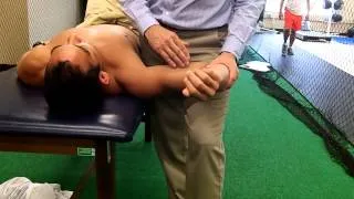 Shoulder physical exam by Dr. David Lintner