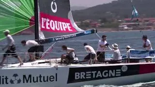 Tour de France à la Voile: Grabbing Points / 25th july 2013