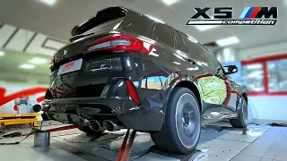 2020 BMW X5 M Competition F95 with Stage 1 ECU Remap on the DYNO | 4.4 Twin Turbo V8 Torque BEAST!