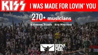 I Was Made For Lovin' You - KISS. Rocknmob Moscow #8, 270+ музыкантов