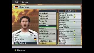 GERMANY STATS (WINNING ELEVEN 2007 / PES 6)